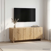 vidaXL TV-bänk 90 x 34.5 x 40 cm Artisan-ek Konstruerat trä