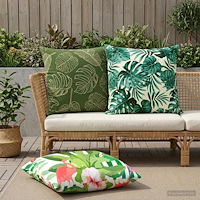 vidaXL Kuddöverdrag 2 st HEERLEN Flerfärgsdesign 80 x 80 cm Polyester