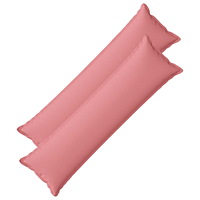 vidaXL Kudde med kudde HOUTEN 2 st Rosa Faux Linne