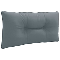 vidaXL Ryggkudde PUTTEN 100% Polyester Blå 70 x 40 x 10 cm