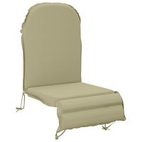 vidaXL Solsängkudde GEMERT 100% Polyester Ljusgrön 55 x 135 x 6 cm