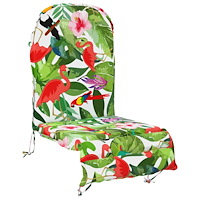 vidaXL Solsängkudde GEMERT 100% Polyester Flerfärgsdesign