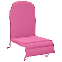 vidaXL Solsängkudde GEMERT 100% Polyester Rosa 55 x 135 x 6 cm