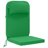 vidaXL Solsängkudde 100% Polyester Grön 55 x 124 x 5 cm