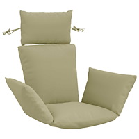 vidaXL Adirondack Kudde PUTTEN 100% Polyester Ljusgrön