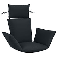 vidaXL Adirondack Kudde PUTTEN 100% Polyester Mörkblå 60 x 145 x 10 cm