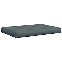 vidaXL Pallkudd VIANEN 100% Polyester Blå 120 x 60 x 12 cm