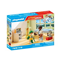 Playmobil Playmobil City Life Action Heroes - Pediatrician with teddy bear - byggsats