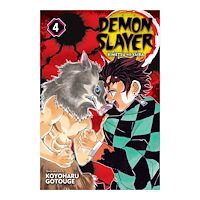 Koyoharu Gotouge Demon Slayer, Vol. 4 (pocket, eng)