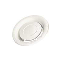 LINDAB LINDAB Styrventil KU160 (RAL9003) för utsugning, för monteri...