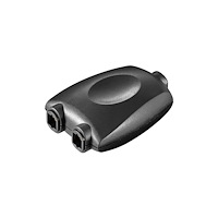 Goobay Toslink 1-to-2 digital/audio splitter, black, black