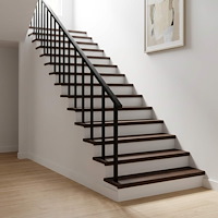 vidaXL Trapstegsmattor 4 st 100 x 30 x 2 cm Mörkbrun Massivt bokträ