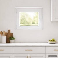 vidaXL Källarfönster inre färg vit RISOR 70 x 60 cm