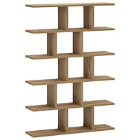vidaXL Vägghylla Artisan-ek 70 x 17 x 101 cm Konstträ