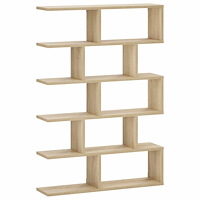 vidaXL Vägg hylla Sonoma-ek 70 x 17 x 101 cm Konstruerat trä