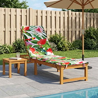 vidaXL Solstol Kudde GEMERT 100% Polyester Flerfärgsdesign