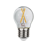 STAR TRADING Led-lampa STAR T E27 2W klot klar