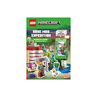Michael O'Mara Books Ltd LEGO®  Minecraft™: Rare Mob Expedition – Search & Find Sticker Activity Book (with Alex minifigure, endermite, pickaxe a...