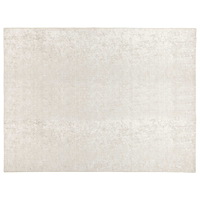 vidaXL Matta Gräddvit 300 x 400 cm 100% Polyester 3 mm Tvättbar