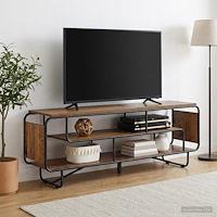 vidaXL TV-bänk 180 x 36 x 45 cm Gammalt trä Konstruerat trä
