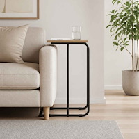 vidaXL Sidobord Artisan-ek 40 x 31 x 55 cm Konstruerat trä