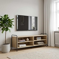 vidaXL TV-skåp 140 x 39,5 x 50 cm Sonoma-ek Konstruerat trä