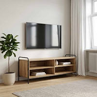 vidaXL TV-skåp 140 x 39,5 x 50 cm Artisan-ek Konstruerat trä