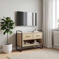 vidaXL TV-skåp 60 x 30 x 50 cm Sonoma-ek Konstruerat trä