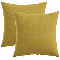 vidaXL Kuddöverdrag 2 st HEERLEN Ljusgrön 30 x 30 cm Tyg