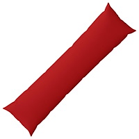 vidaXL Kuddöverdrag HEERLEN Röd 40 x 145 cm Tyg