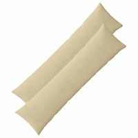vidaXL Kuddöverdrag 2 st ALMELO Grågrön 40 x 145 cm manchester