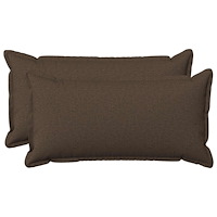 vidaXL Kuddöverdrag 2 st HOUTEN Taupe 40 x 80 cm Faux Linne