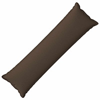 vidaXL Kudde med kudde HOUTEN Taupe 40 x 145 cm Faux Linne