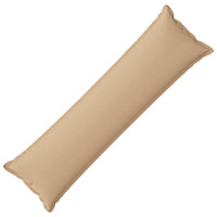 vidaXL Kudde med kudde HOUTEN Gräddvit 40 x 145 cm Faux Linne