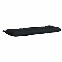 vidaXL Bänk kudde VIANEN 100% Polyester Mörkblå 100 x 40 x 12 cm