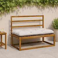 vidaXL Bänk kudde VIANEN 100% Polyester Vit 100 x 60 x 12 cm
