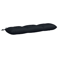 vidaXL Bänk kudde VIANEN 100% Polyester Mörkblå 110 x 30 x 12 cm