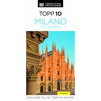Legind A/S Milano och sjöarna (bok, danskt band)
