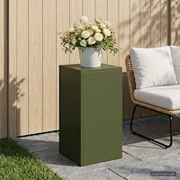 vidaXL Växtställ Olivgrön 30 x 30 x 60 cm Väderbeständig stål