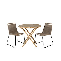 Venture Home Cane Rund Matgrupp