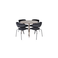 Venture Home Plaza Matbord med Arrow Stolarna