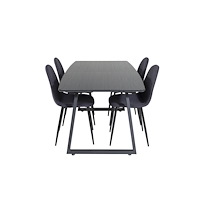 Venture Home Inca Matbord med Polar Stolarna