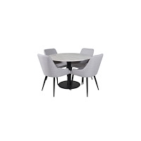 Venture Home Estelle Matbord med Plaza Stolarna