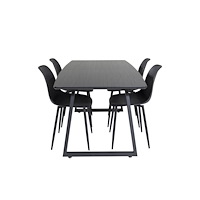 Venture Home Inca Matbord med Polar Stolarna