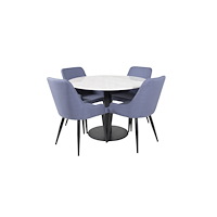 Venture Home Estelle Matbord med Plaza Stolarna