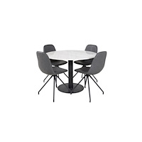 Venture Home Estelle Matbord med Polar Stolarna