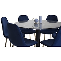 Venture Home Estelle Matbord med Polar Stolarna