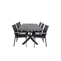 Venture Home Rives Matbord med Parma Stolarna