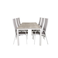 Venture Home Llama Matbord med Copacabana Stolarna
