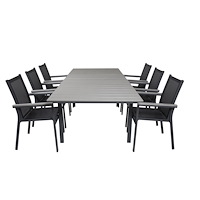 Venture Home Levels Matbord med Parma Stolarna